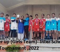 Interschool Jyoti Volleyball Tournament-Girls Team.
